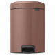 Brabantia atkritumu tvertne ar pedāli NewIcon, 5L, Satin Taupe - 233982