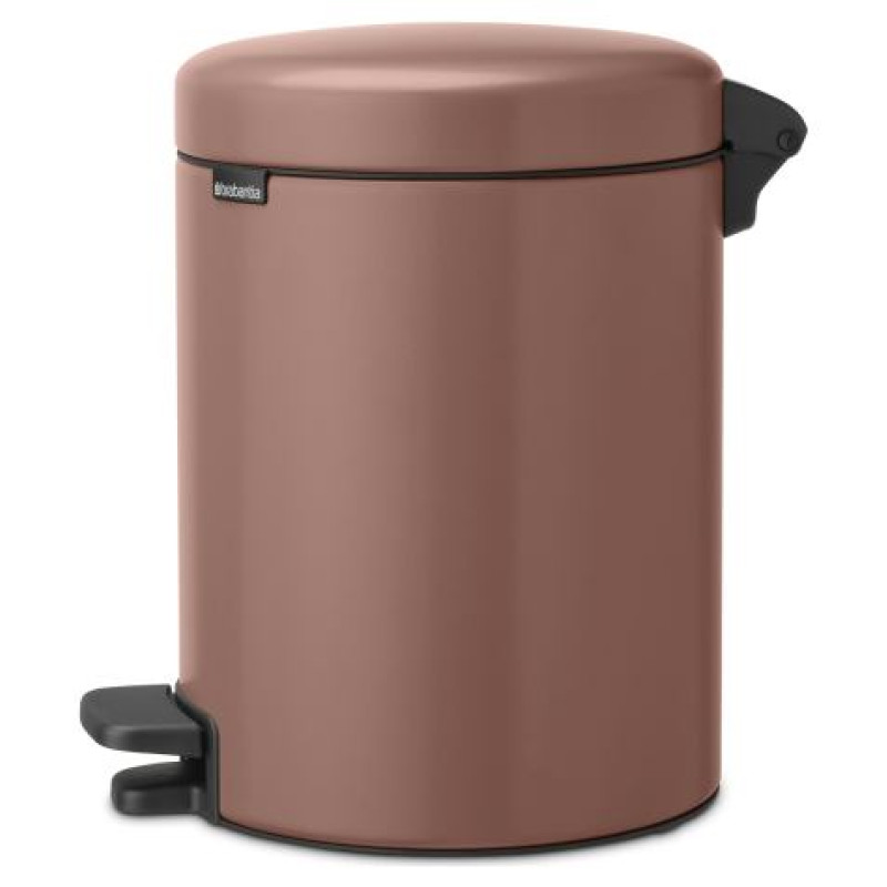 Brabantia atkritumu tvertne ar pedāli NewIcon, 5L, Satin Taupe - 233982