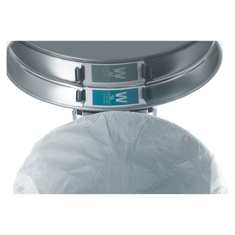 Brabantia atkritumu tvertne ar pedāli NewIcon, 5L, Matt Steel Fingerprint Proof - 112102