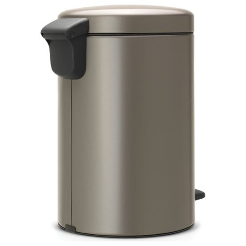 Brabantia atkritumu tvertne ar pedāli NewIcon, 12 l, Platinum - 113628