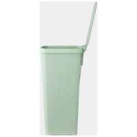 Brabantia atkritumu tvertne StepUp ar pedāli, 40l, Jade Green - 800108