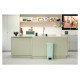 Brabantia atkritumu tvertne StepUp ar pedāli, 40l, Jade Green - 800108