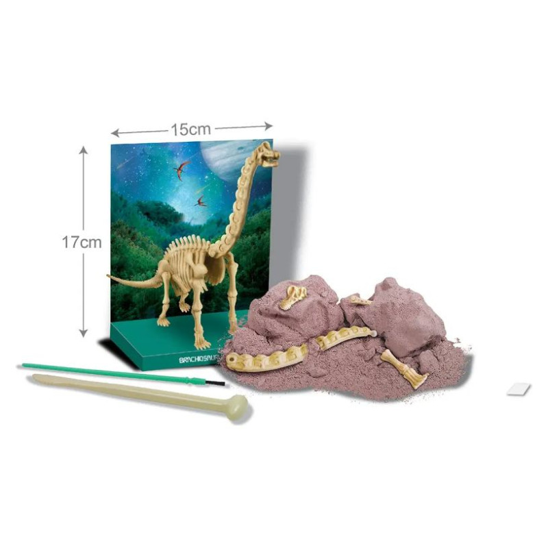 4M Izrakumu komplekts Brahiozaura skelets