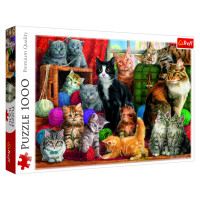 Trefl Puzle Kaķi, 1000 gab.