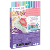 Make It Real DIY Rotaslietu komplekts Zamšādas rokassprādzes