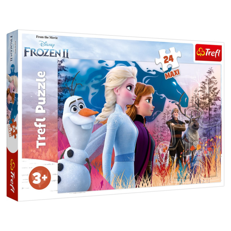 Trefl FROZEN Maxi Puzle "Ledus Sirds 2", 24 gab.
