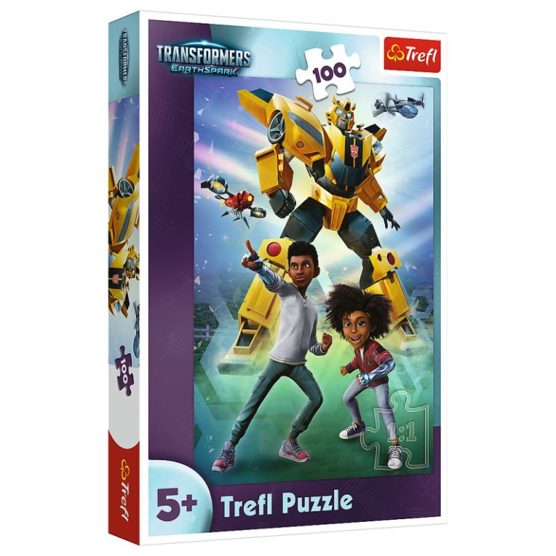 Trefl TRANSFORMERS Puzle Transformeri, 100 gab.