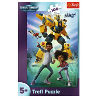 Trefl TRANSFORMERS Puzle Transformeri, 100 gab.