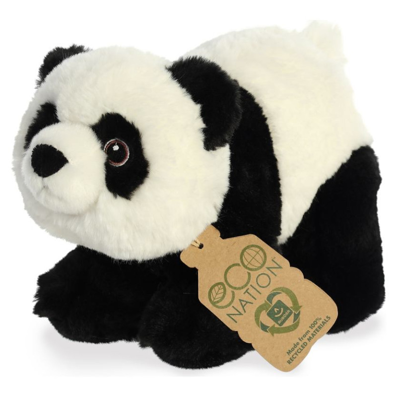 Eco Nation AURORA Eco Nation Plī&scaron;a rotaļlieta Panda, 15 cm