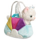 Fancy Pals AURORA Fancy Pals Plīša kaķu princese zilā somā, 20 cm
