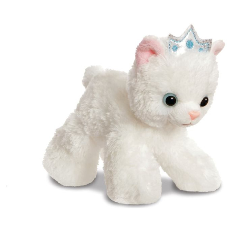 Fancy Pals AURORA Fancy Pals Plī&scaron;a kaķu princese zilā somā, 20 cm