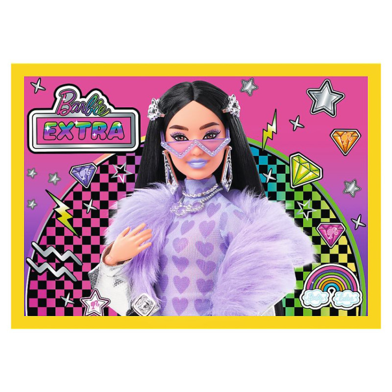 Trefl BARBIE Pužļu komplekts 4in1