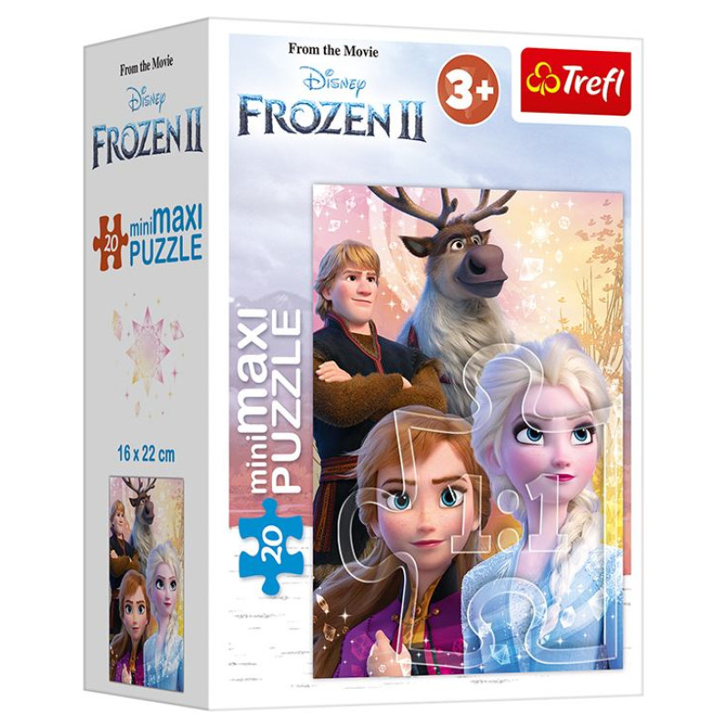 Trefl FROZEN Mini Maxi Puzle Ledus Sirds 2, 20 gab.