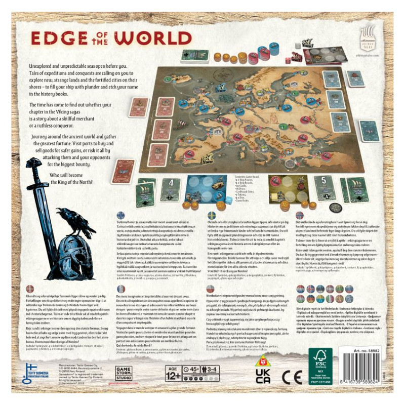Tactic Galda spēle "Edge of the World"