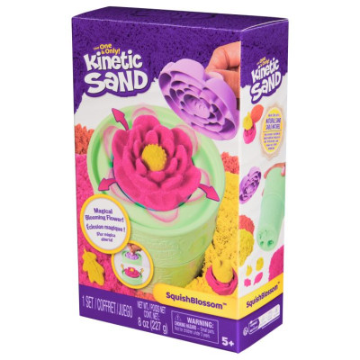 Kinetic Sand Rotaļu komplekts &bdquo;Spiežamie ziediņi&rdquo;