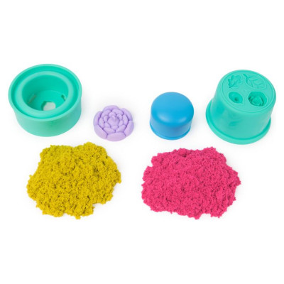Kinetic Sand Rotaļu komplekts &bdquo;Spiežamie ziediņi&rdquo;