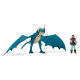 Dragons Figūra Vikings un pūķis, sort. 3