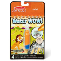 Melissa & Doug Ūdens krāsojamā grāmata Water Wow! – Safari