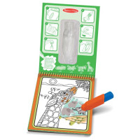 Melissa & Doug Ūdens krāsojamā grāmata Water Wow! – Safari