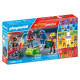 Playmobil ACTION HEROES My Figures: Ugunsdzēsēju glābšanas misija 71468