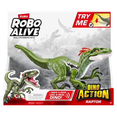 Roboalive Interaktīvā rotaļlieta Dino Action Raptor