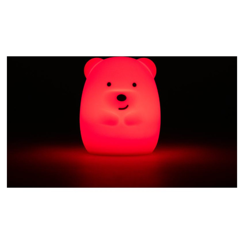 BO. Krāsaina nakts lampa Lācis