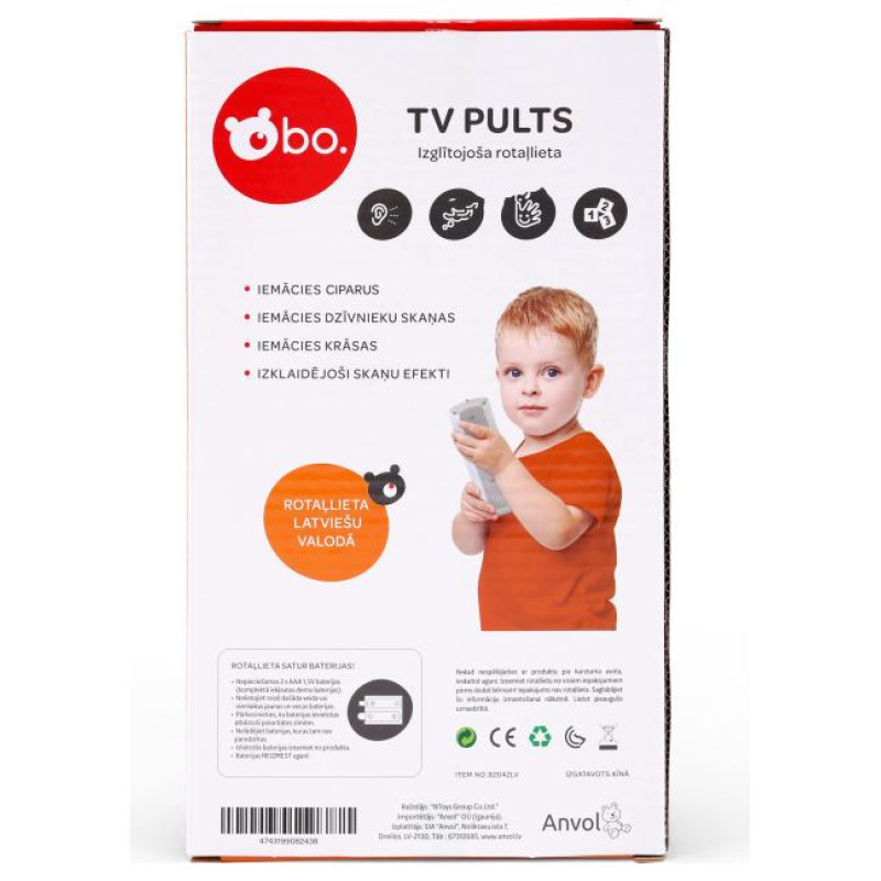 BO. Izglītojo&scaron;a TV pults (Latvie&scaron;u val.)