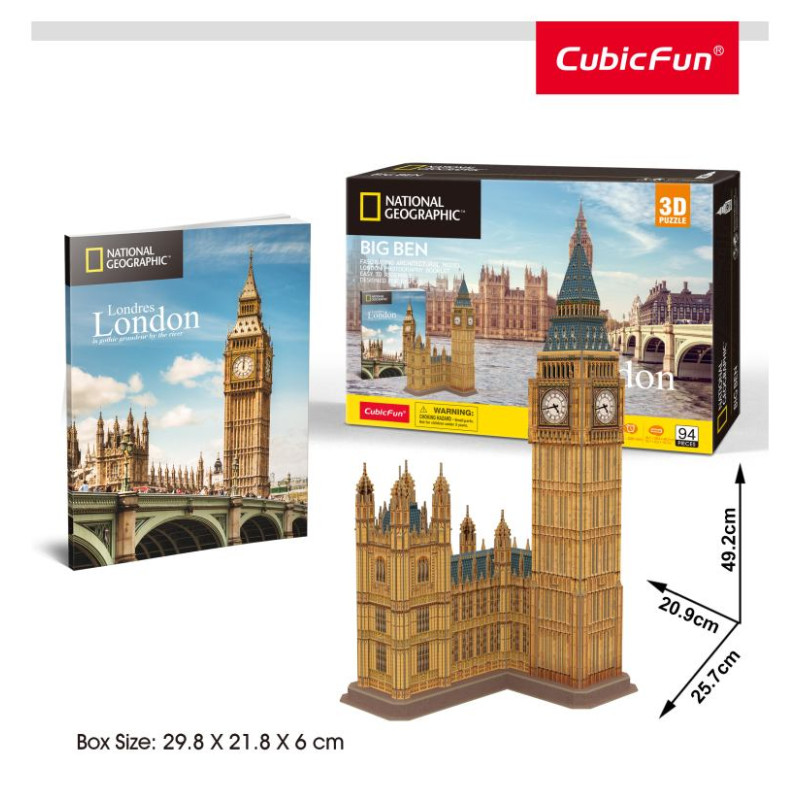 Cubic Fun CUBICFUN NatGeo - Big Ben