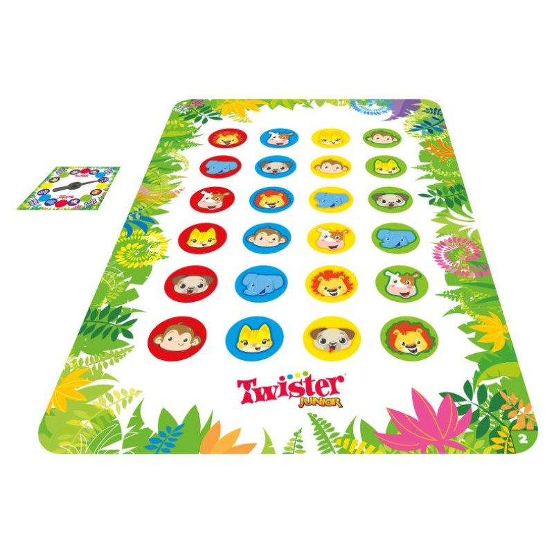 Hasbro Gaming Galda spēle "Twister Junior" (latvie&scaron;u un igauņu val.)