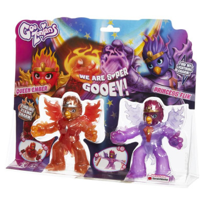 Goozonians Figūru 2-paka,  Queen Ember pret Princsess Flik, W1