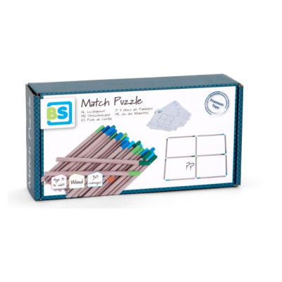 Bs Toys Aktivitā&scaron;u spēle &acute;&acute;Match Puzzle&acute;&acute;