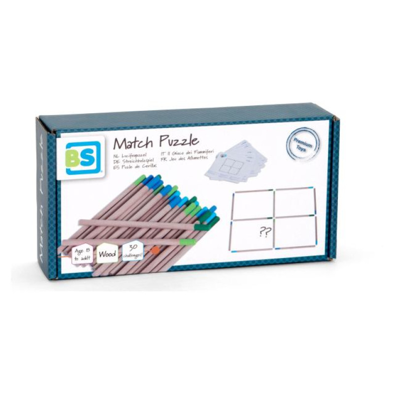 Bs Toys Aktivitā&scaron;u spēle &acute;&acute;Match Puzzle&acute;&acute;