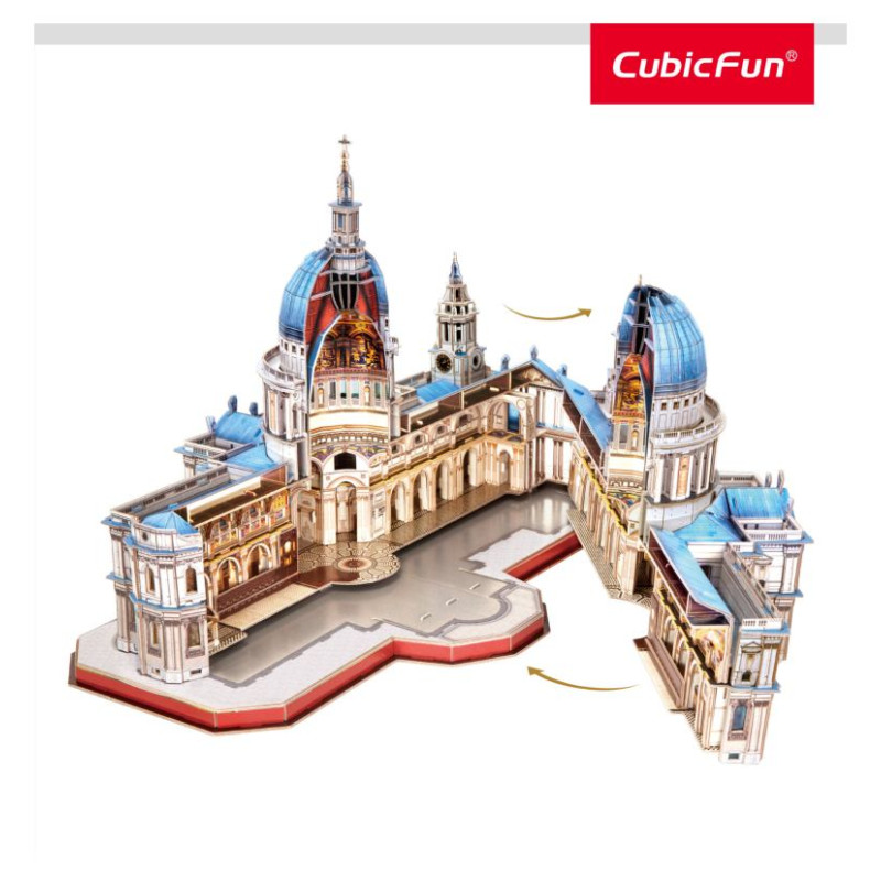 Cubic Fun CUBICFUN 3D Puzle - Svētā Pāvila katedrāle
