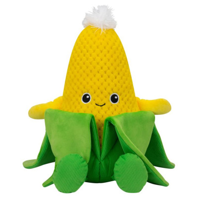 Living On The Veg S2 Mīkstā rotaļlieta kukurūzas vālīte Cornies, 35 cm