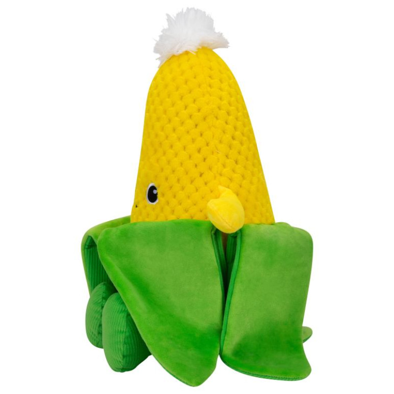 Living On The Veg S2 Mīkstā rotaļlieta kukurūzas vālīte Cornies, 35 cm