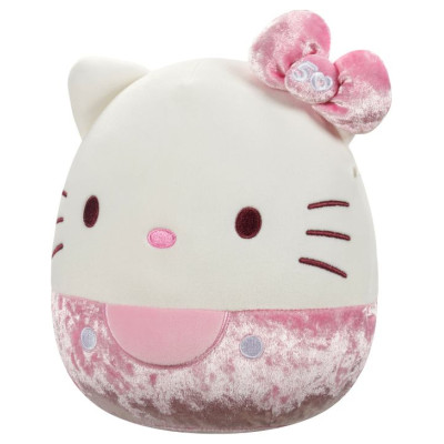 Squishmallows HELLO KITTY W21 Plī&scaron;a rotaļlieta, "Velvet" sērija, 20 cm