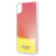 Guess GUHCI65GLCPI iPhone Xs Max różowy /pink hard case California Glow in the dark