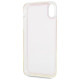 Guess GUHCI65GLCPI iPhone Xs Max różowy /pink hard case California Glow in the dark