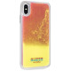 Guess GUHCI65GLCPI iPhone Xs Max różowy /pink hard case California Glow in the dark