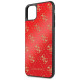 Guess GUHCN654GGPRE iPhone 11 Pro Max red/red hard case 4G Double Layer Glitter