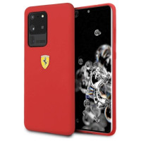 Ferrari Hardcase FESSIHCS69RE S20 Ultra G988 red/red Silicone