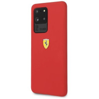 Ferrari Hardcase FESSIHCS69RE S20 Ultra G988 red/red Silicone