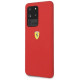 Ferrari Hardcase FESSIHCS69RE S20 Ultra G988 red/red Silicone
