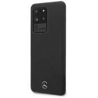 Mercedes MEHCS69SILSB S20 Ultra G988 hard case black/black Silicone Line