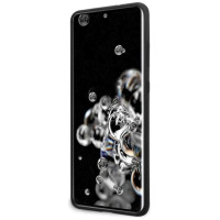 Mercedes MEHCS69SILSB S20 Ultra G988 hard case black/black Silicone Line