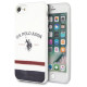 U.s. Polo Assn. US Polo USHCI8PCSTRB iPhone 7/8/SE 2020 / SE 2022 biały/white Tricolor Pattern Collection