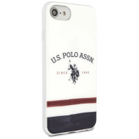 U.s. Polo Assn. US Polo USHCI8PCSTRB iPhone 7/8/SE 2020 / SE 2022 biały/white Tricolor Pattern Collection