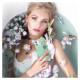 Kingxbar Sweet Series case decorated with original Swarovski crystals iPhone 12 mini green