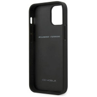 Ferrari FESNECHCP12SBK iPhone 12 mini 5.4" black/black hardcase On Track PU Carbon