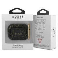 Guess GUACAPTPUCHBK AirPods Pro cover black/black Gold Chain Collection